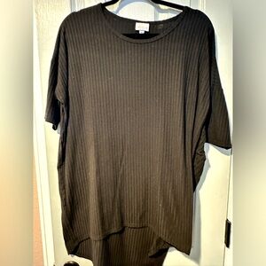 LulaRoe Cassie Black Tunic